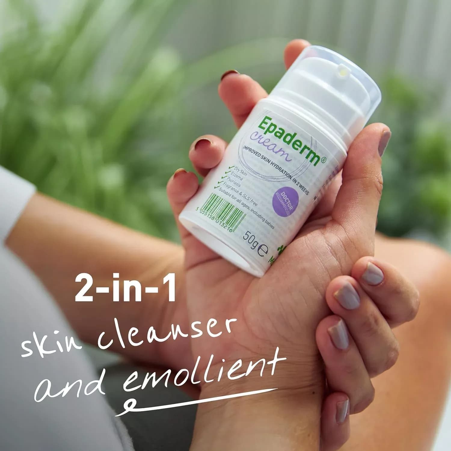 Epaderm Cream for improve skin Hydration 50g