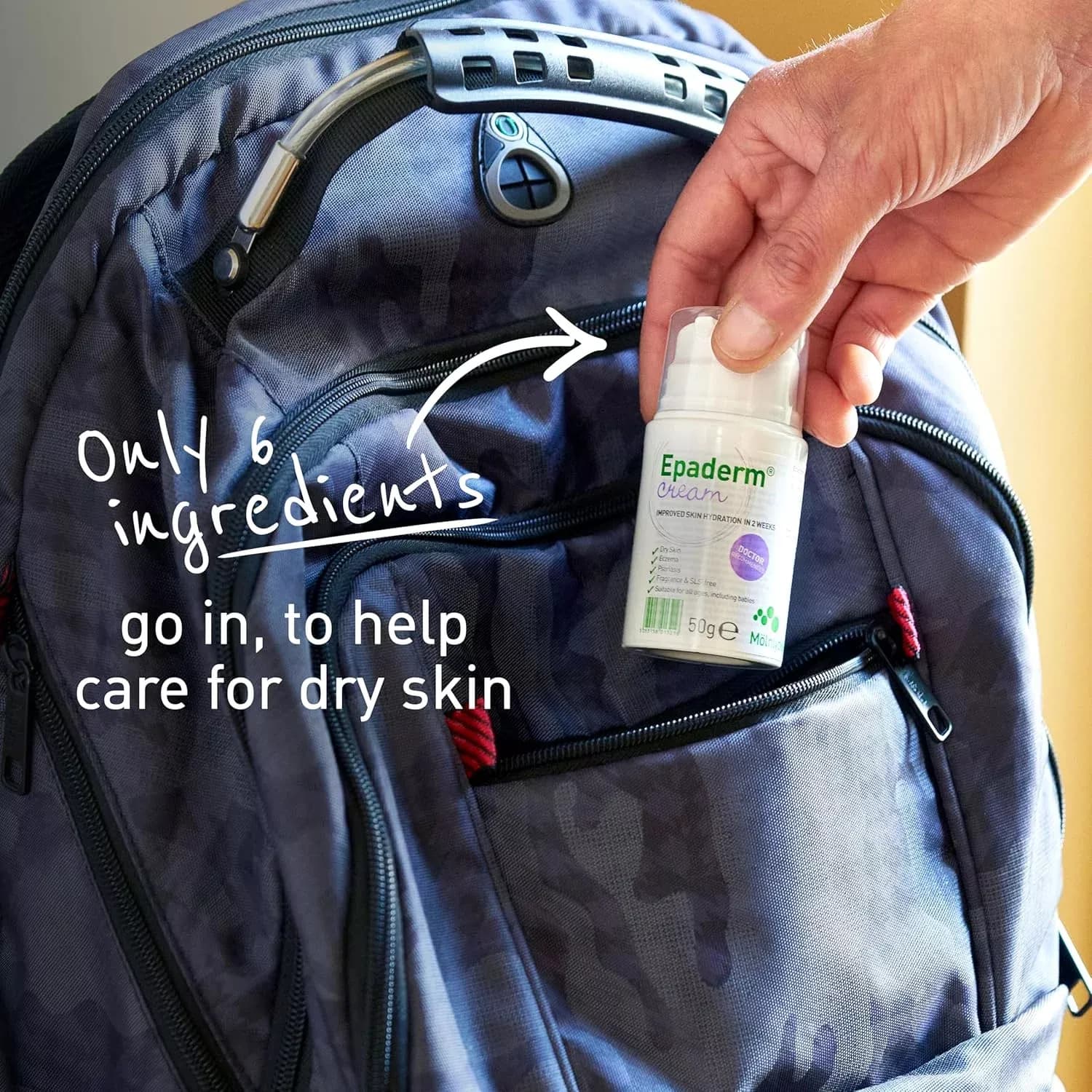 Epaderm Cream for improve skin Hydration 50g