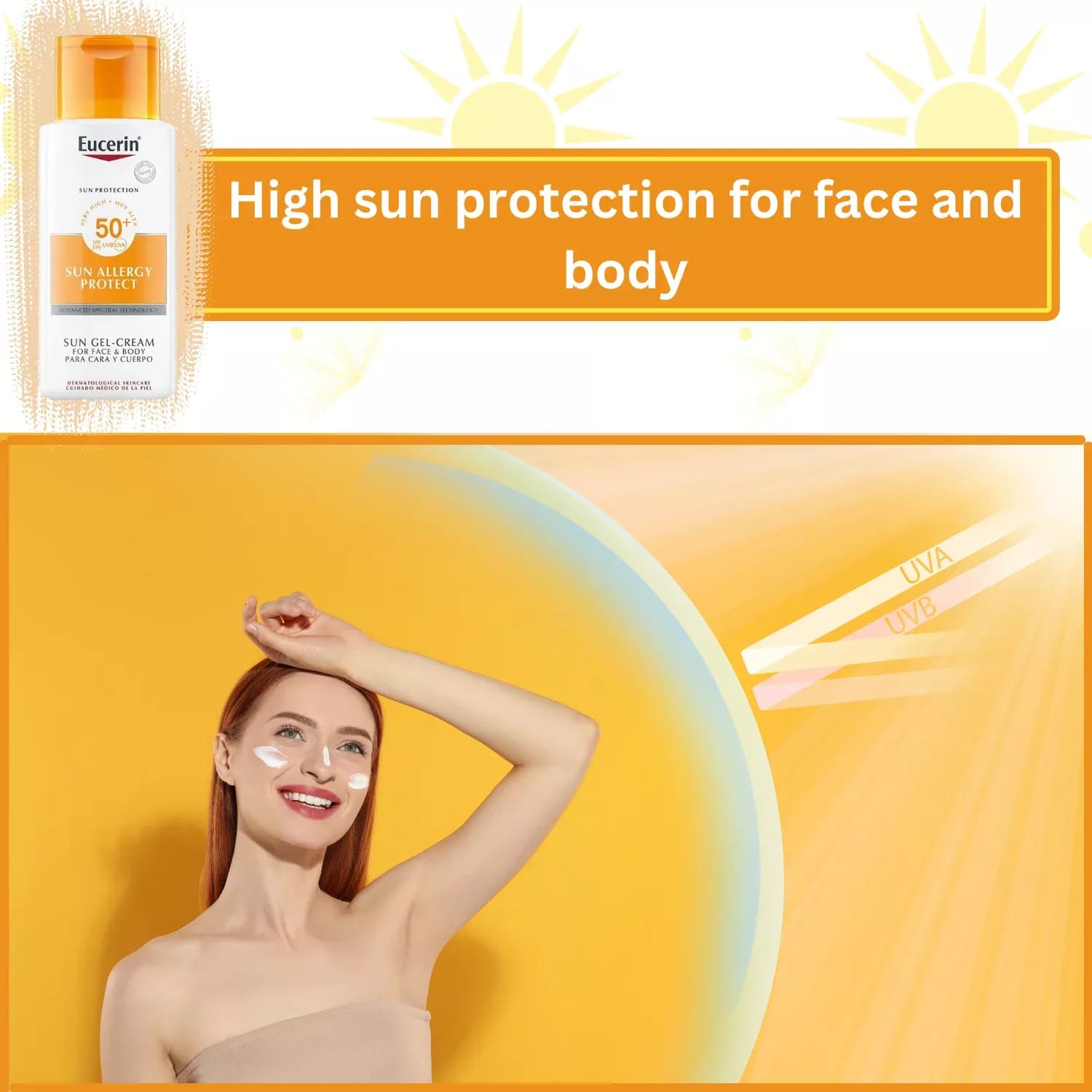 Eucerin Sun Allergy Protection Sun Creme Gel 150ml