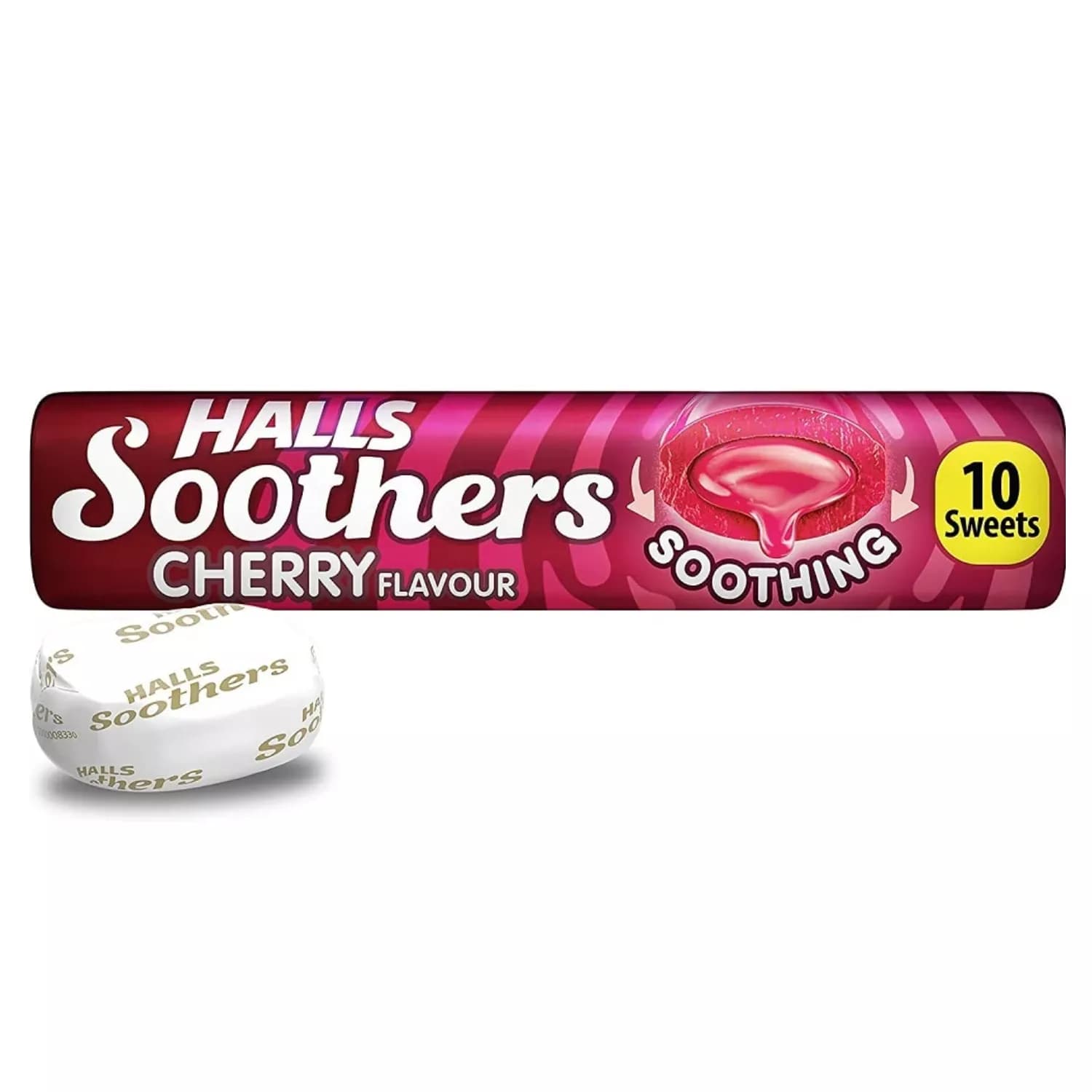 Halls Soothers Cherry Flavour 45g