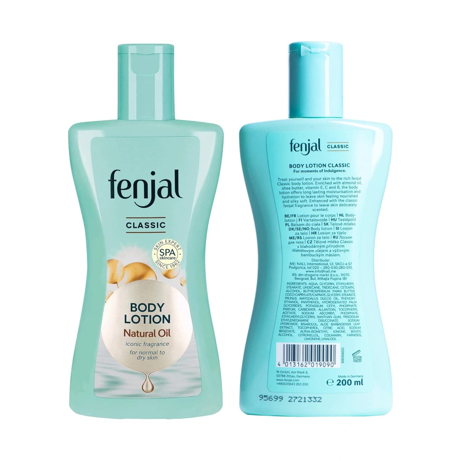 FENJAL Classic Luxury Hydrating Body Lotion - 200ml