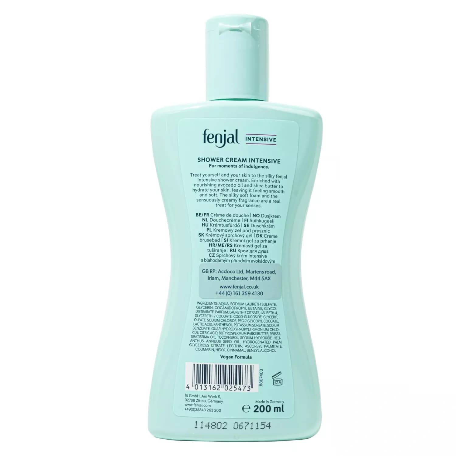 Fenjal Intensive Body Shower Creme 200ml