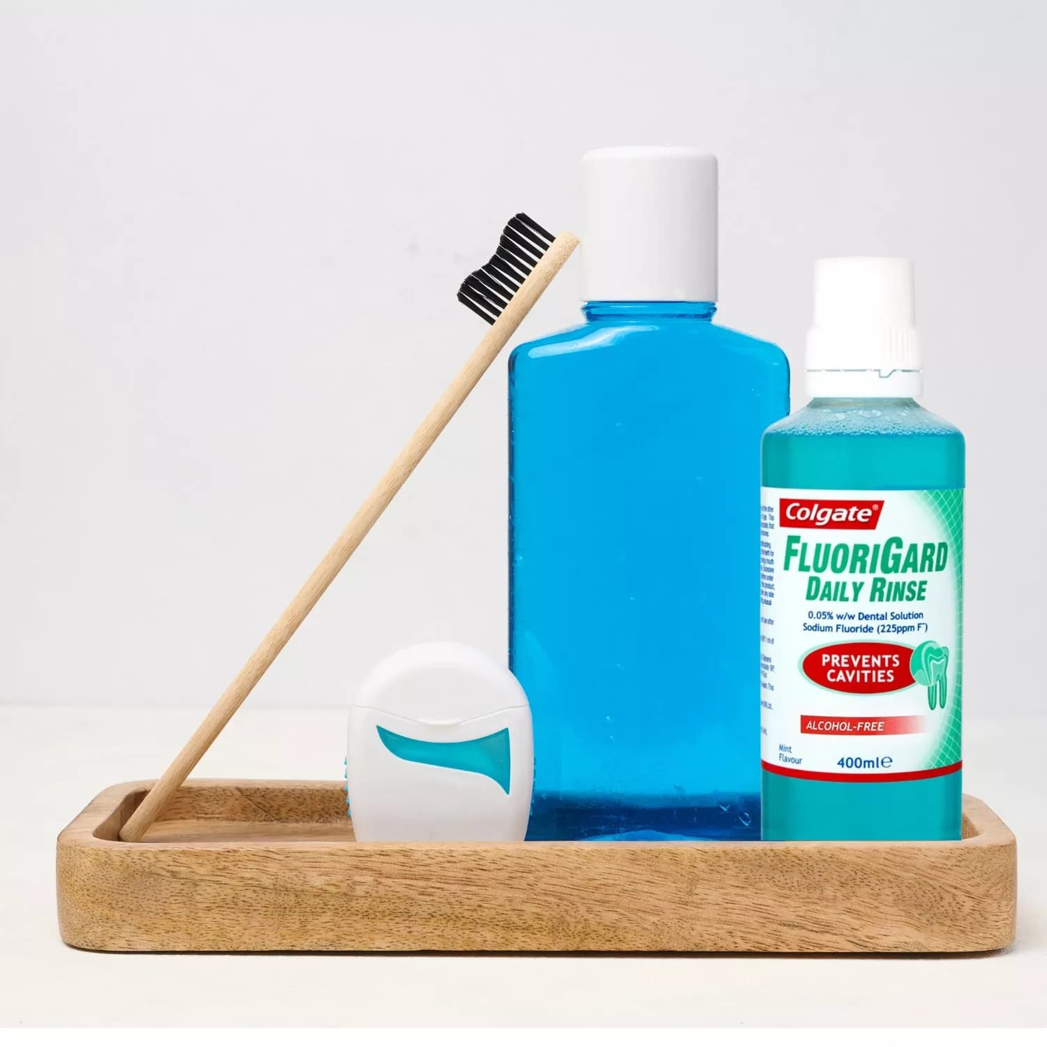 Colgate FluoriGard Fluoride Rinse Mouthwash 400ml