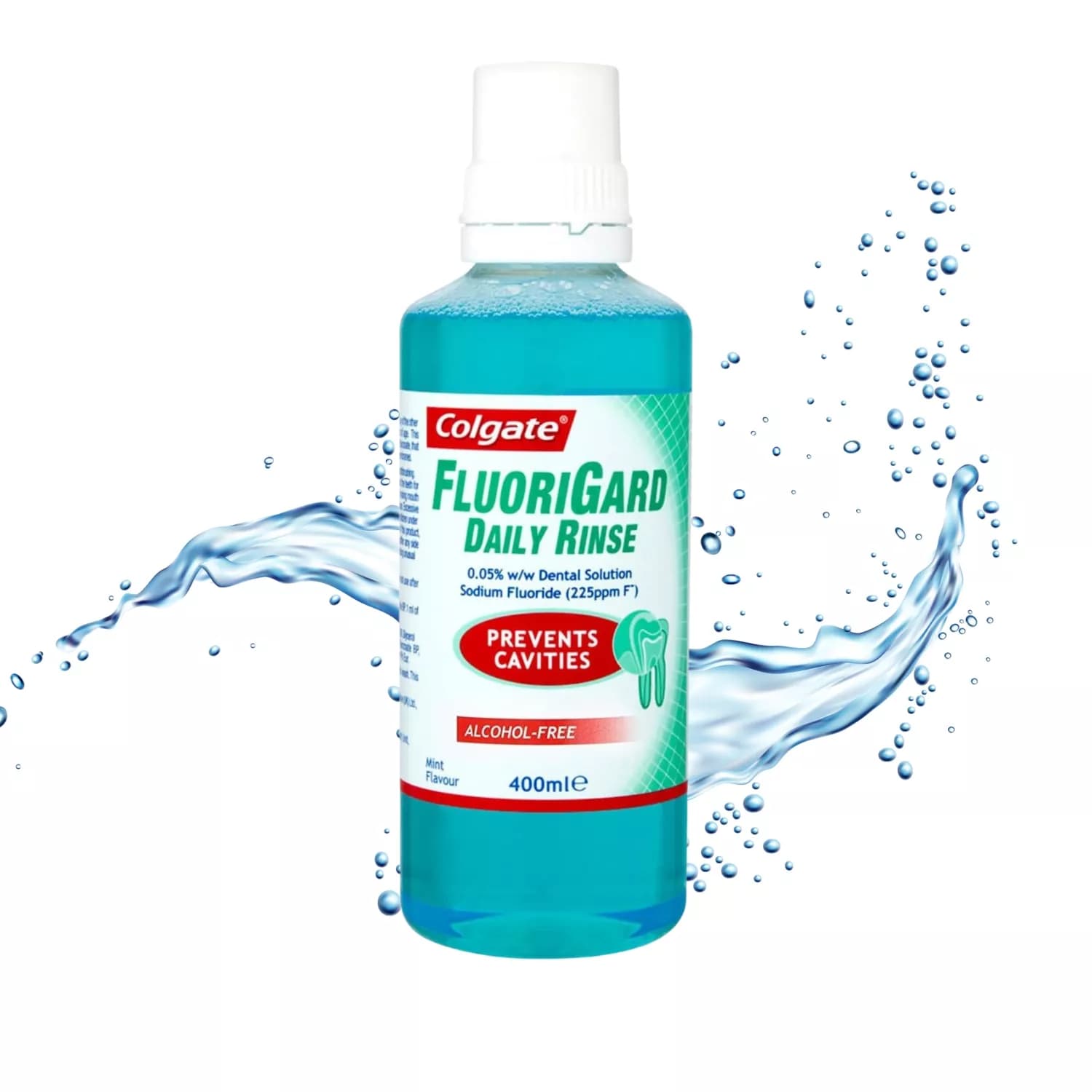 Colgate FluoriGard Fluoride Rinse Mouthwash 400ml