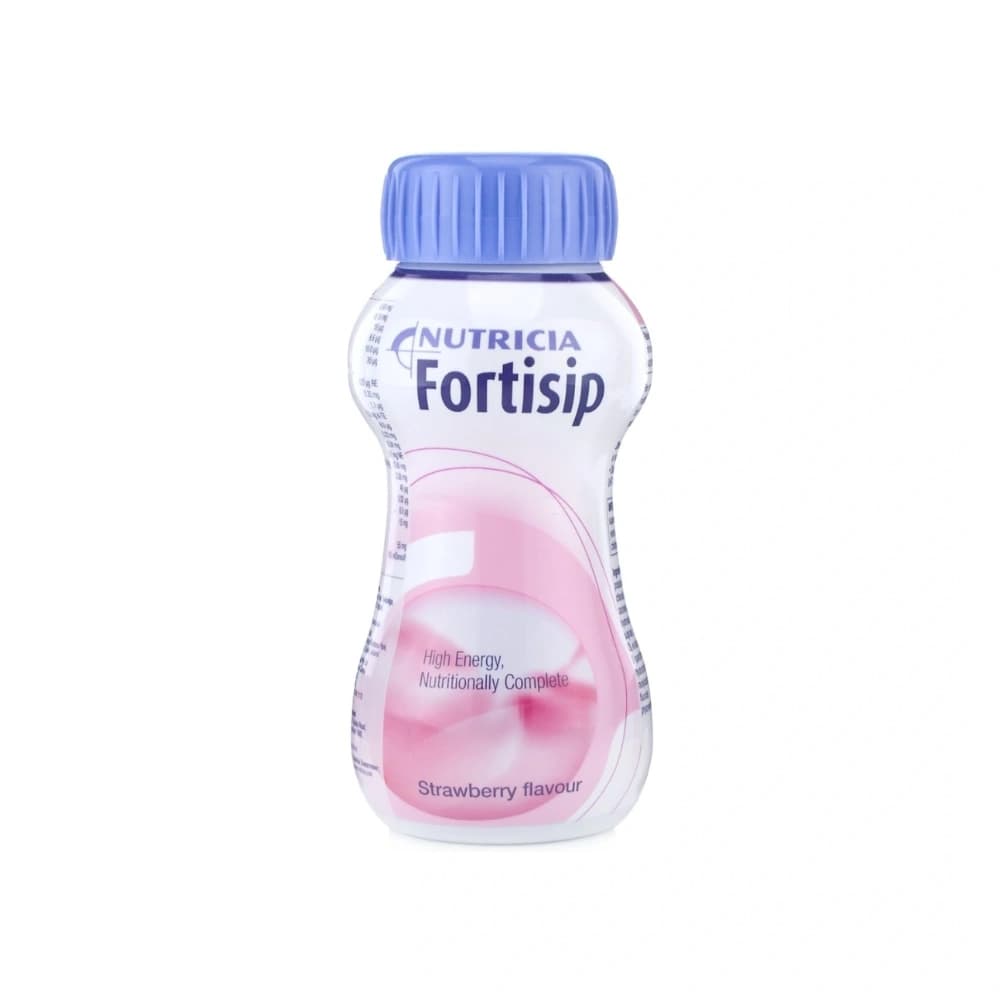 Fortisip High Energy Strawberry Drink 200ml - Pack of 24