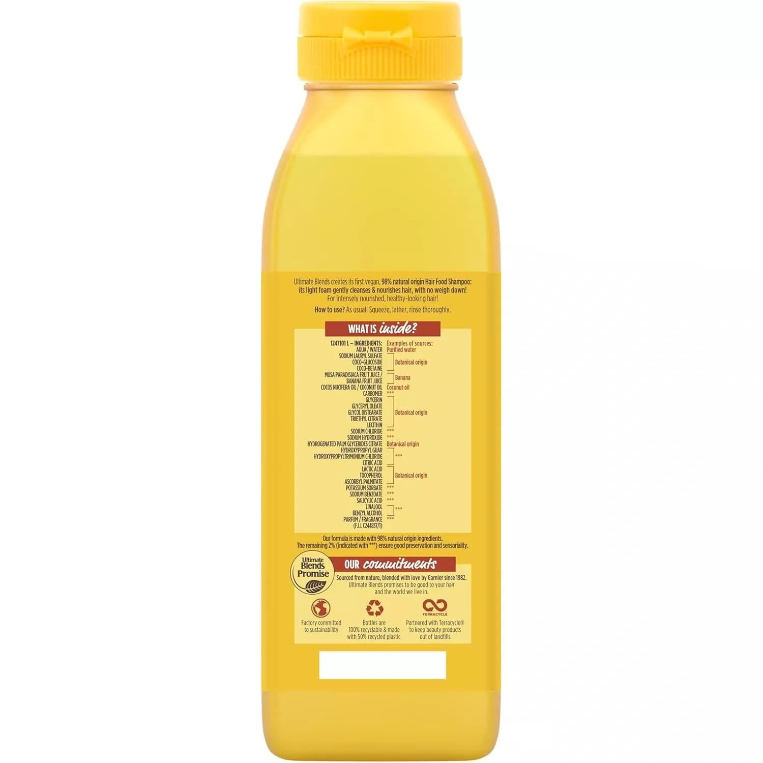 Garnier Ultimate Blends Nourishing Shampoo 350ml
