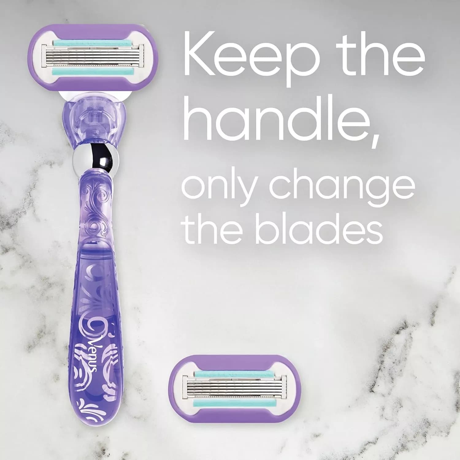 Gillette Venus Swirl Flexiball Razor For Womens