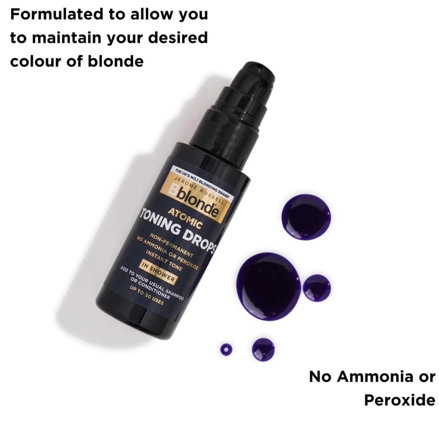 Jerome Russell Bblonde Atomic Toning Drops 50ml