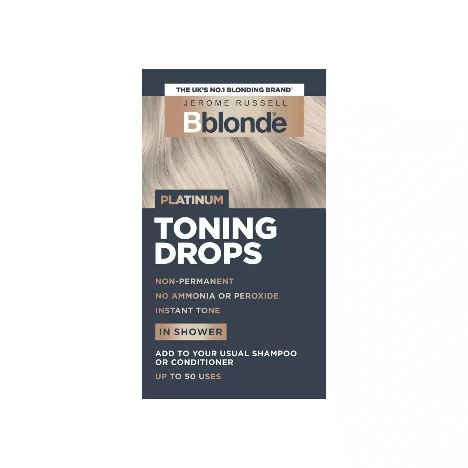 Jerome Russell Bblonde Toning Drops Platinum Blonde