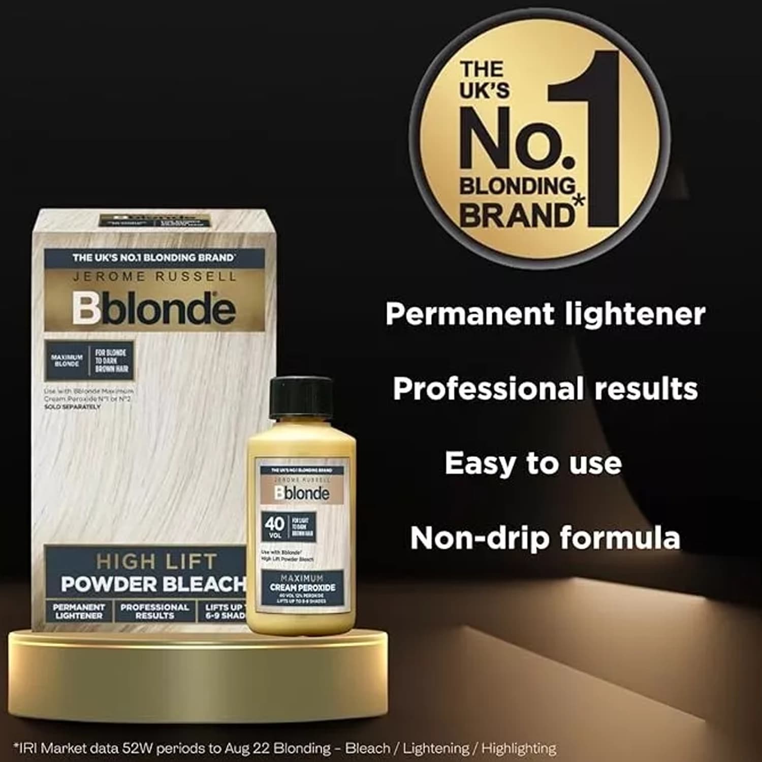 Jerome Russell Bblonde Cream Peroxide, 40 Volume 75ml