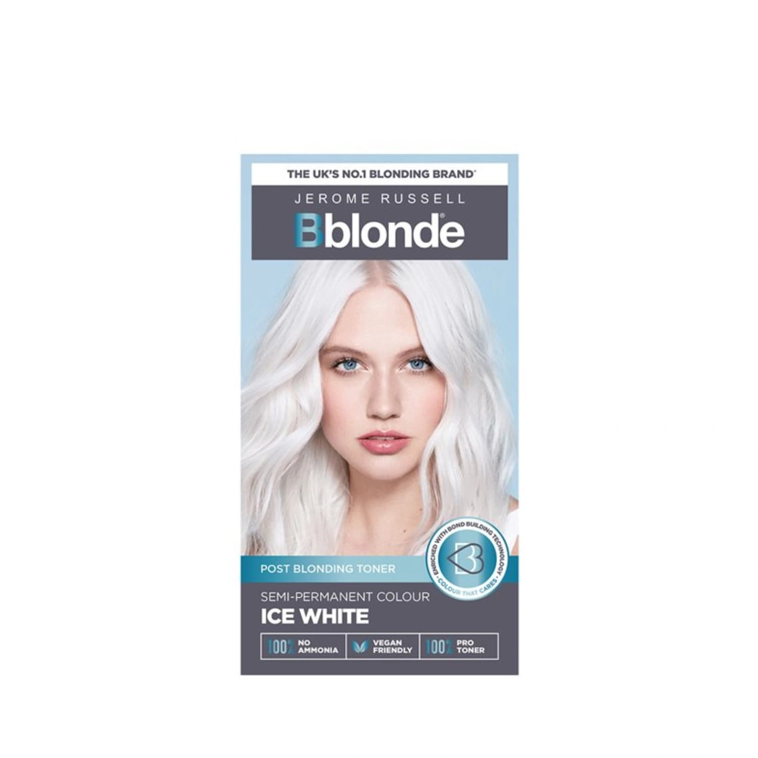 Jerome Russell Bblonde Semi Permanent Toner Ice White Kit