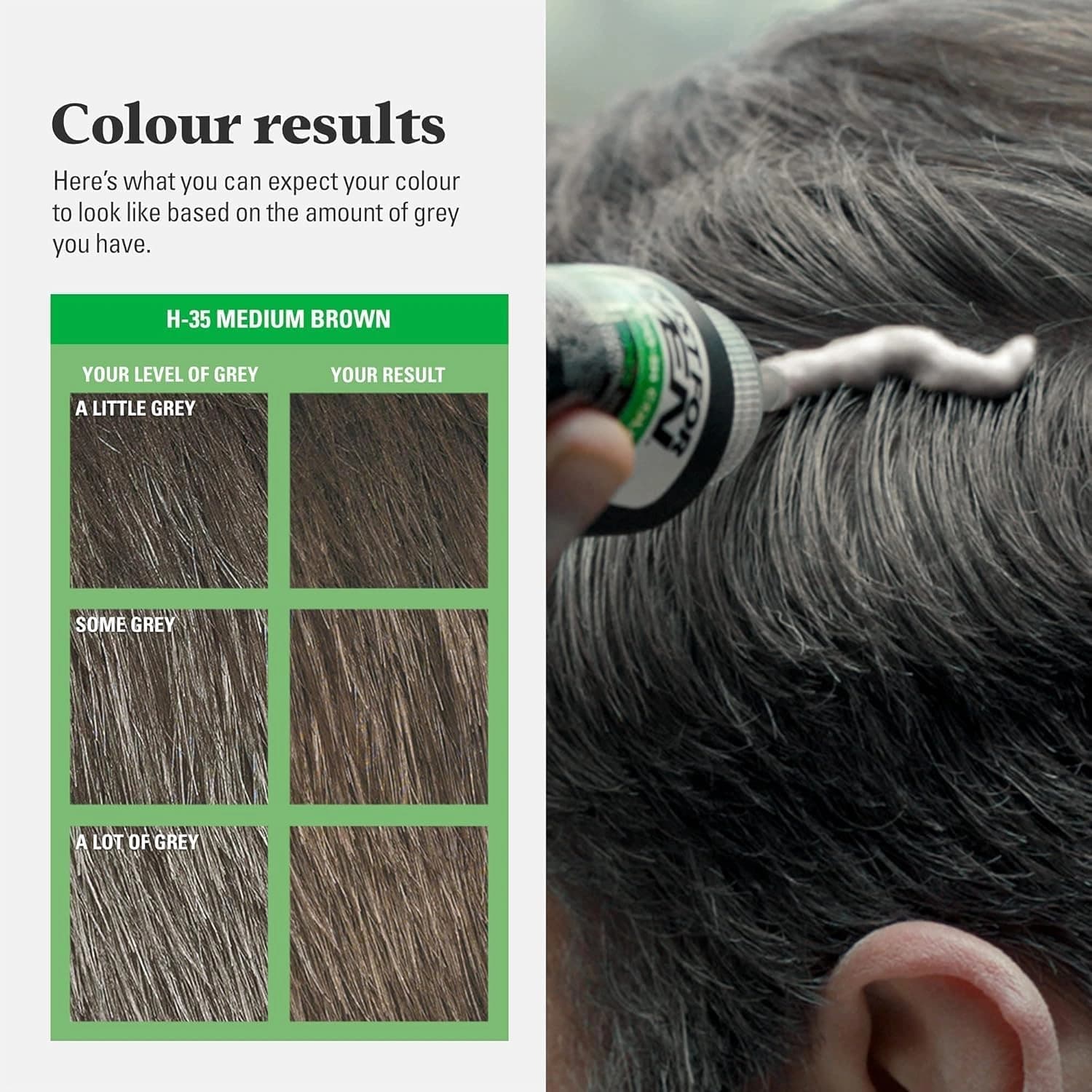 Just For Men Shampoo-In Haircolour Natural Medium Brown H-35