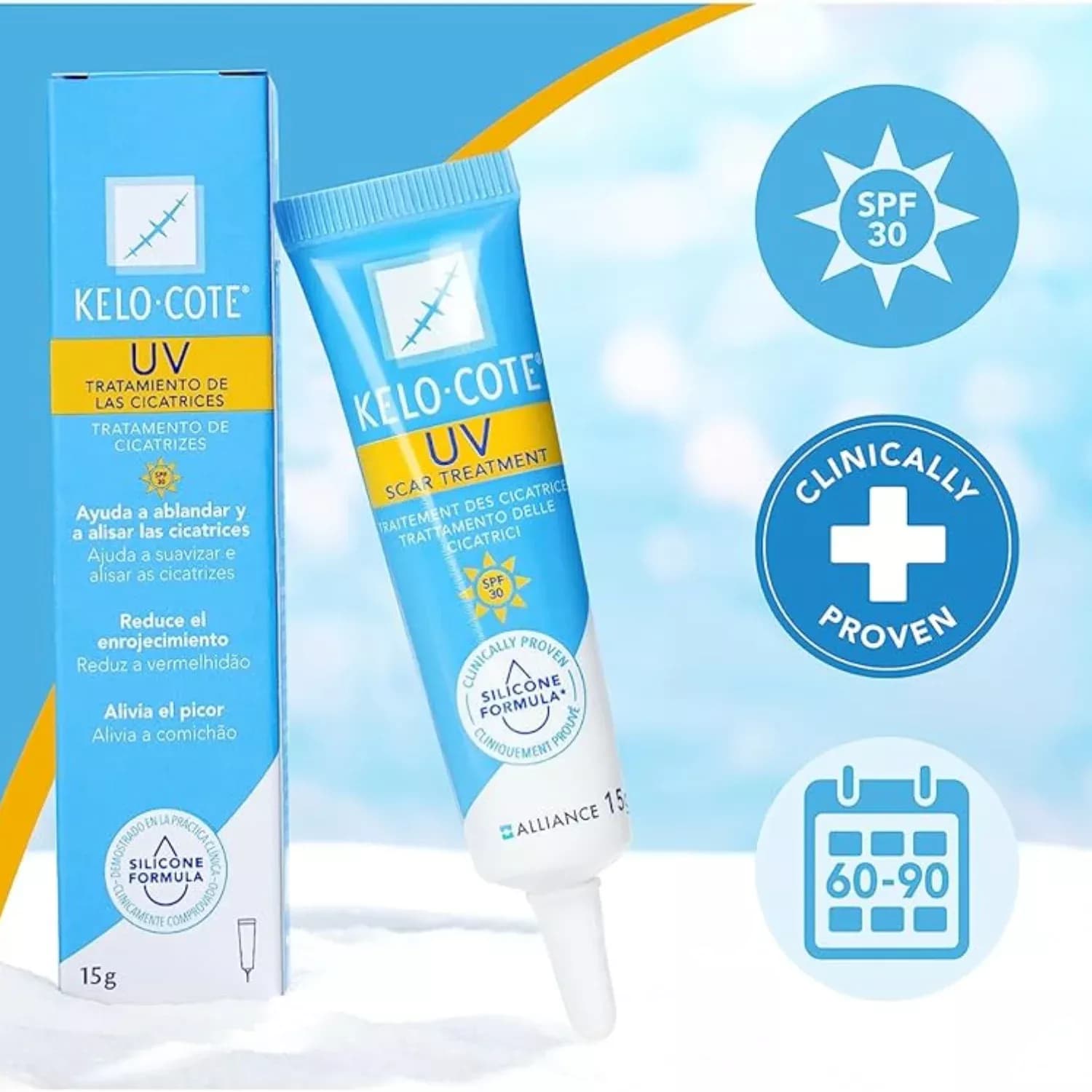Kelo-Cote UV Scar Gel 15g