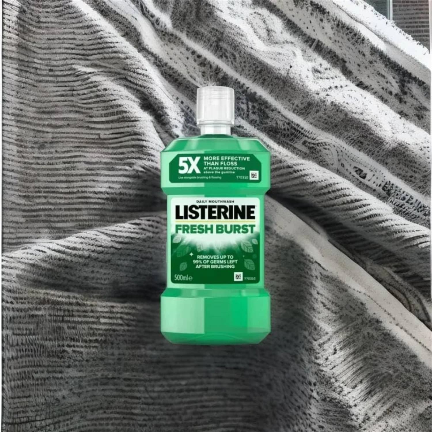 Listerine Mouthwash Fresh Burst 500ml - 4 Pack