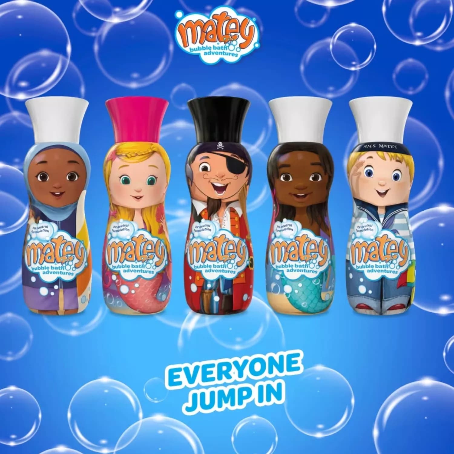 Matey Molly Mermaid Bubble Bath 450ml