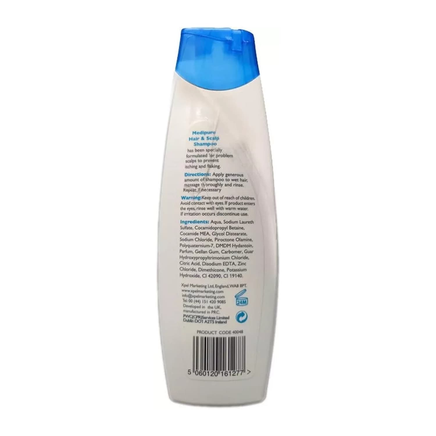 Medipure Hair And Scalp Anti-Dandruff Shampoo, 400ml