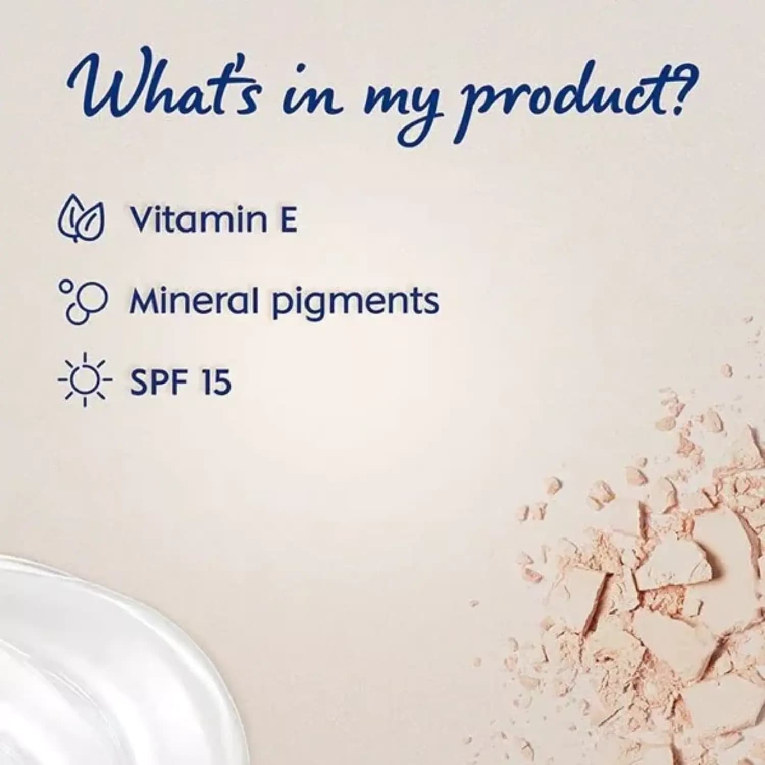 NIVEA Visage Tinted Moisturising Day Cream Natural SPF15 50ml
