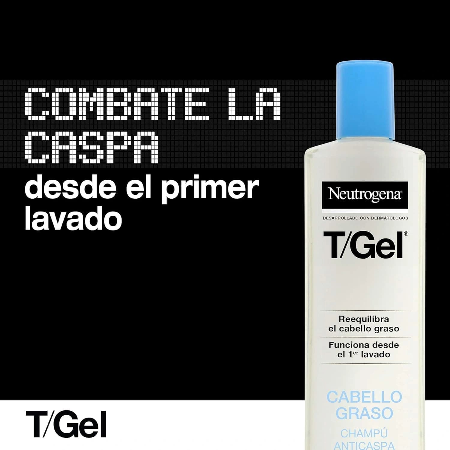 Neutrogena T/Gel Anti-Dandruff Shampoo Oily Dandruff 250ml