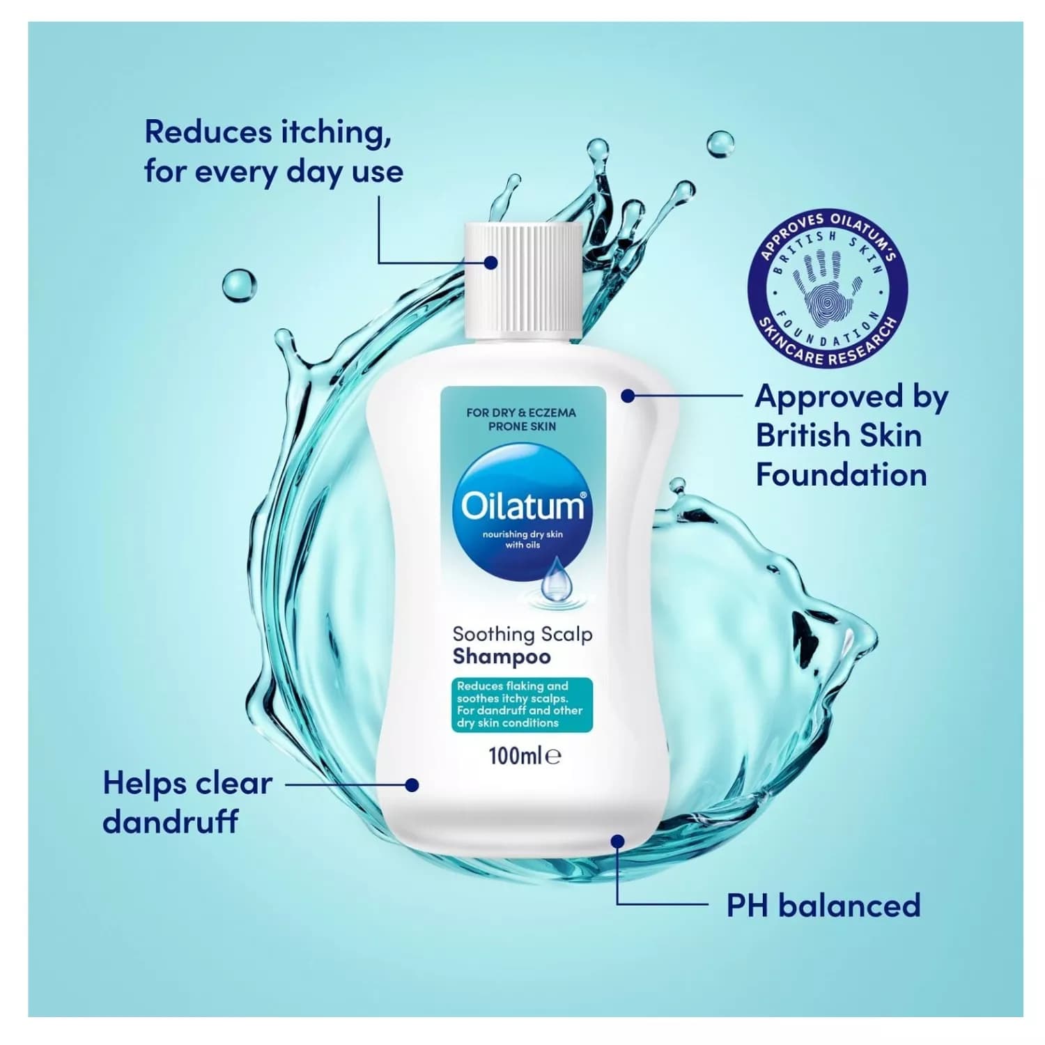 Oilatum Scalp Anti-dandruff Shampoo 100ml