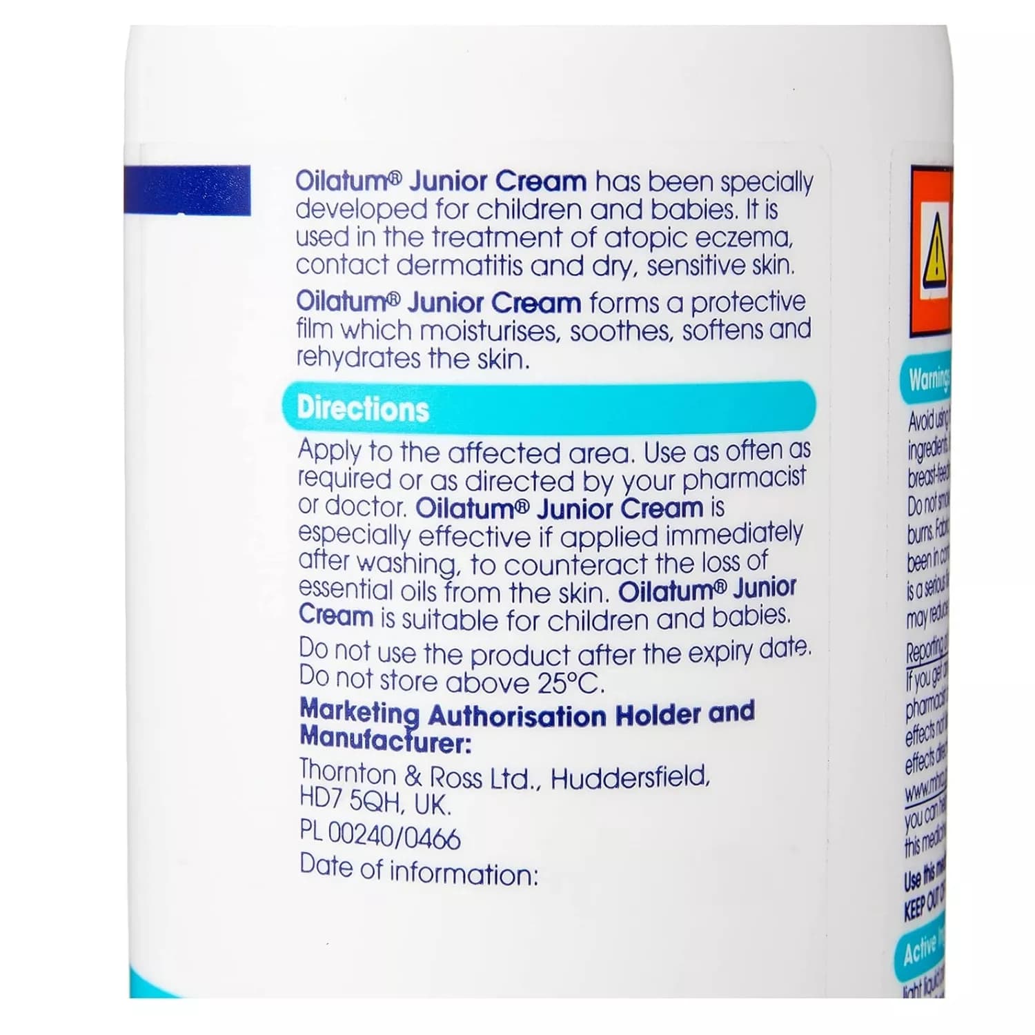 Oilatum Junior Cream 500ml - 3 Pack