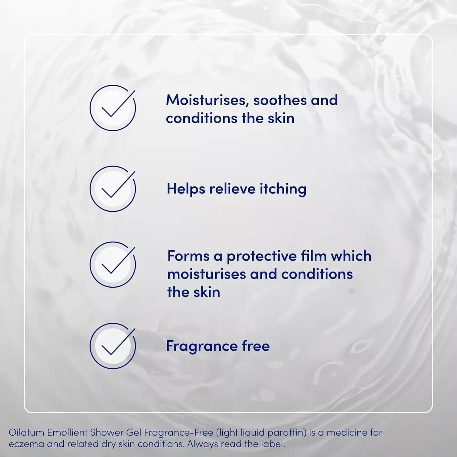 Oilatum Shower Gel, Fragrance Free 150g