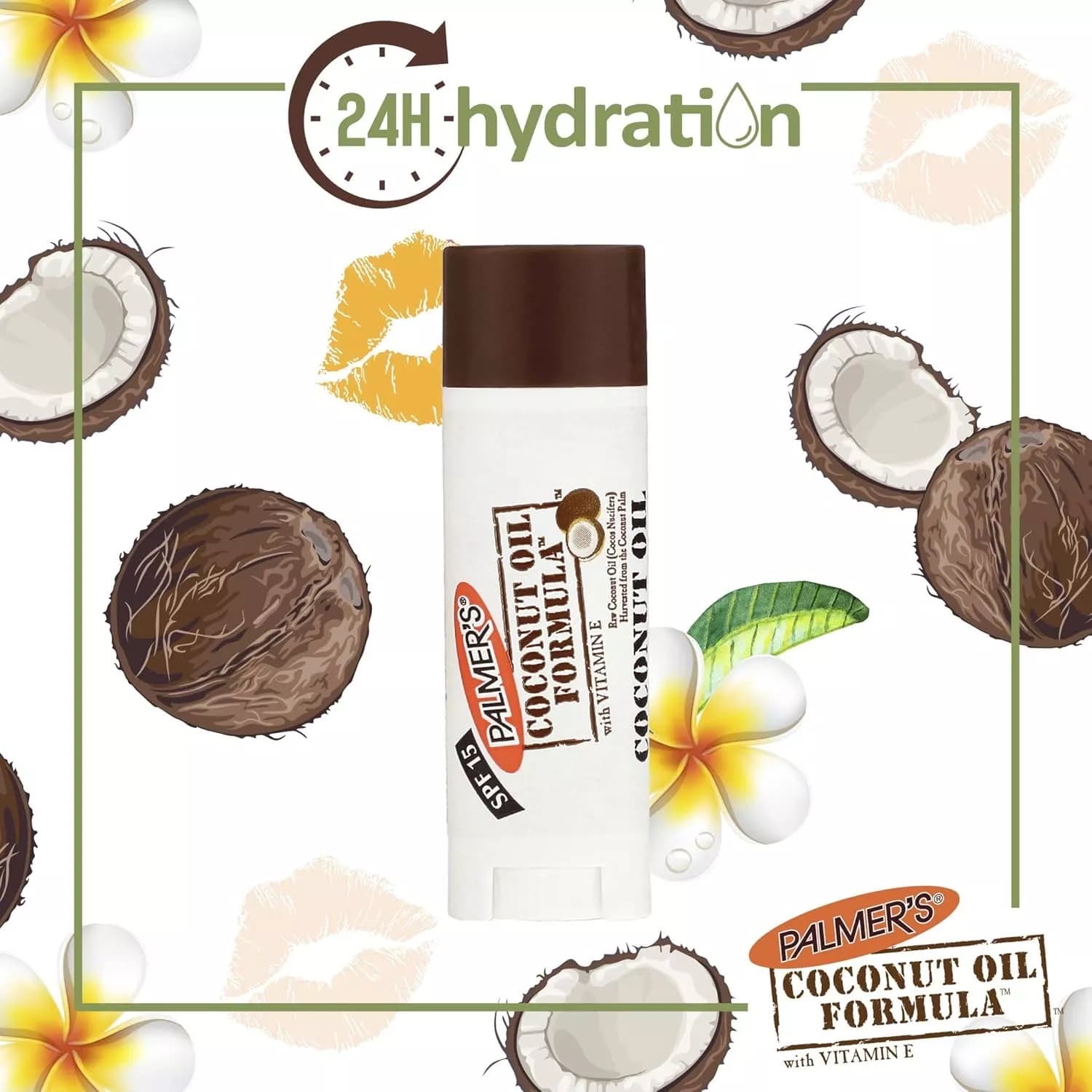 Palmers Coconut Oil Formula Spf 15, Lip Balm 4g