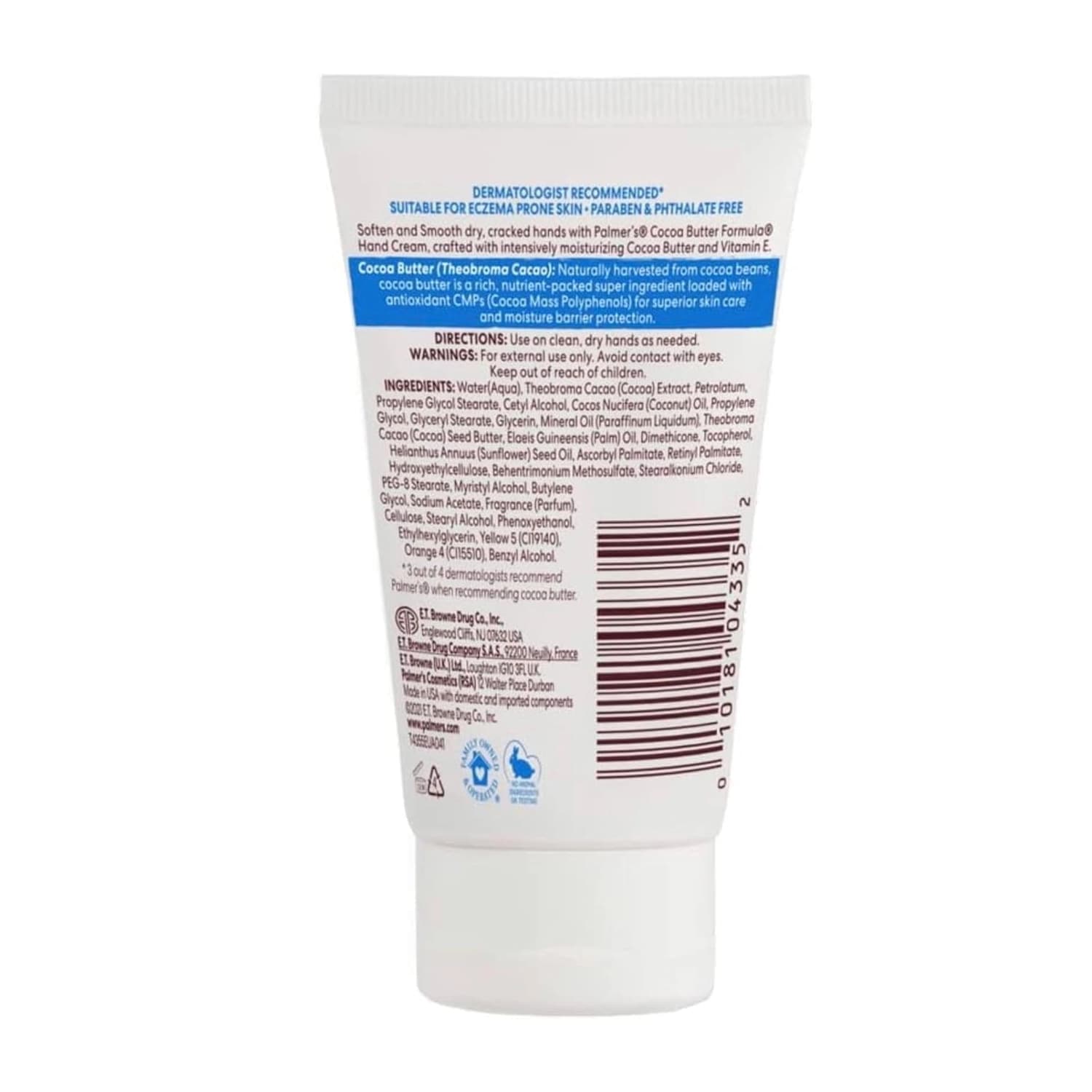Palmers Hand & Body Cocoa Butter Formula Concentrated Cream 60g