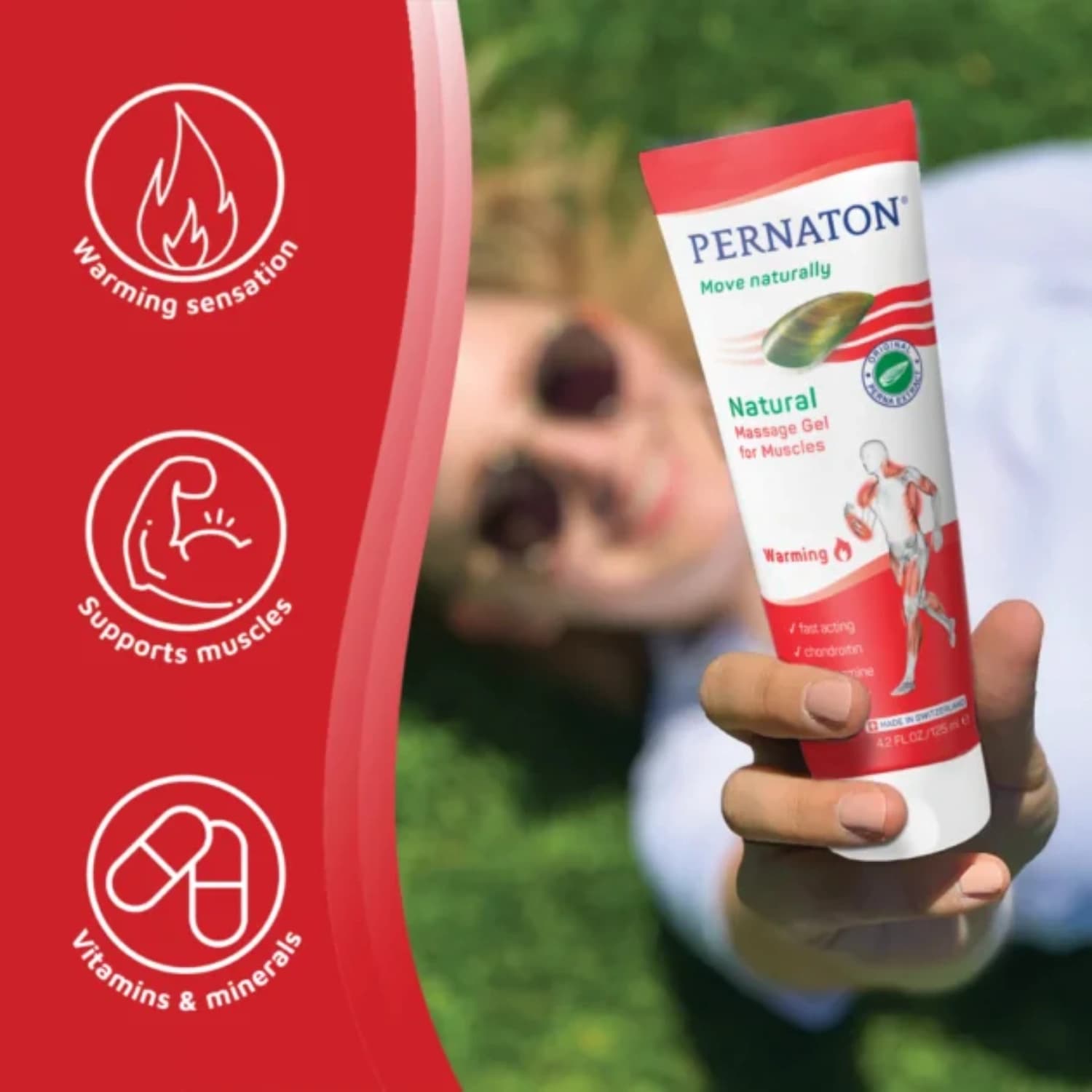 Pernaton Natural Warming Gel 125ml