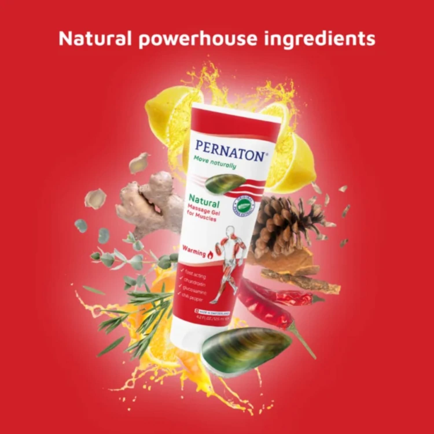 Pernaton Natural Warming Gel 125ml