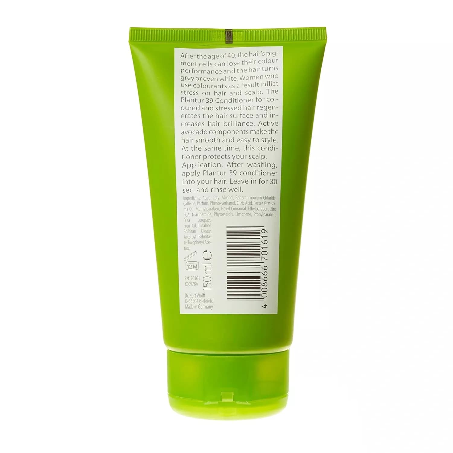 Plantur 39 for Women Conditioner for Coloured, Stressed Hair 150ml