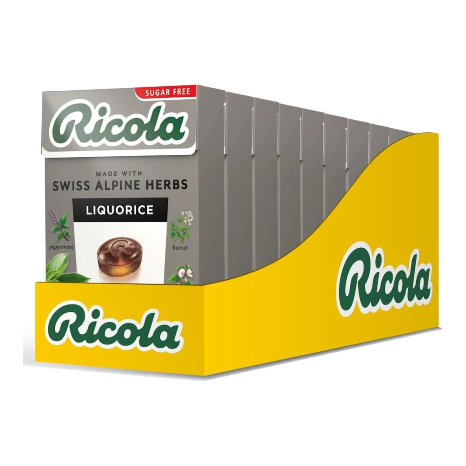 Ricola Liquorice Swiss Herbal Sweets 45g