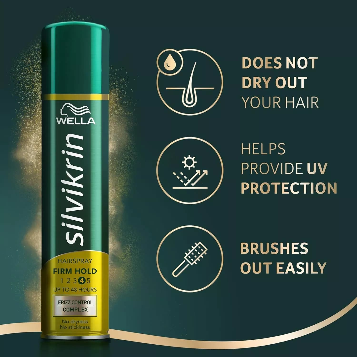 Wella Silvikrin Firm Hold Hairspray 250ml