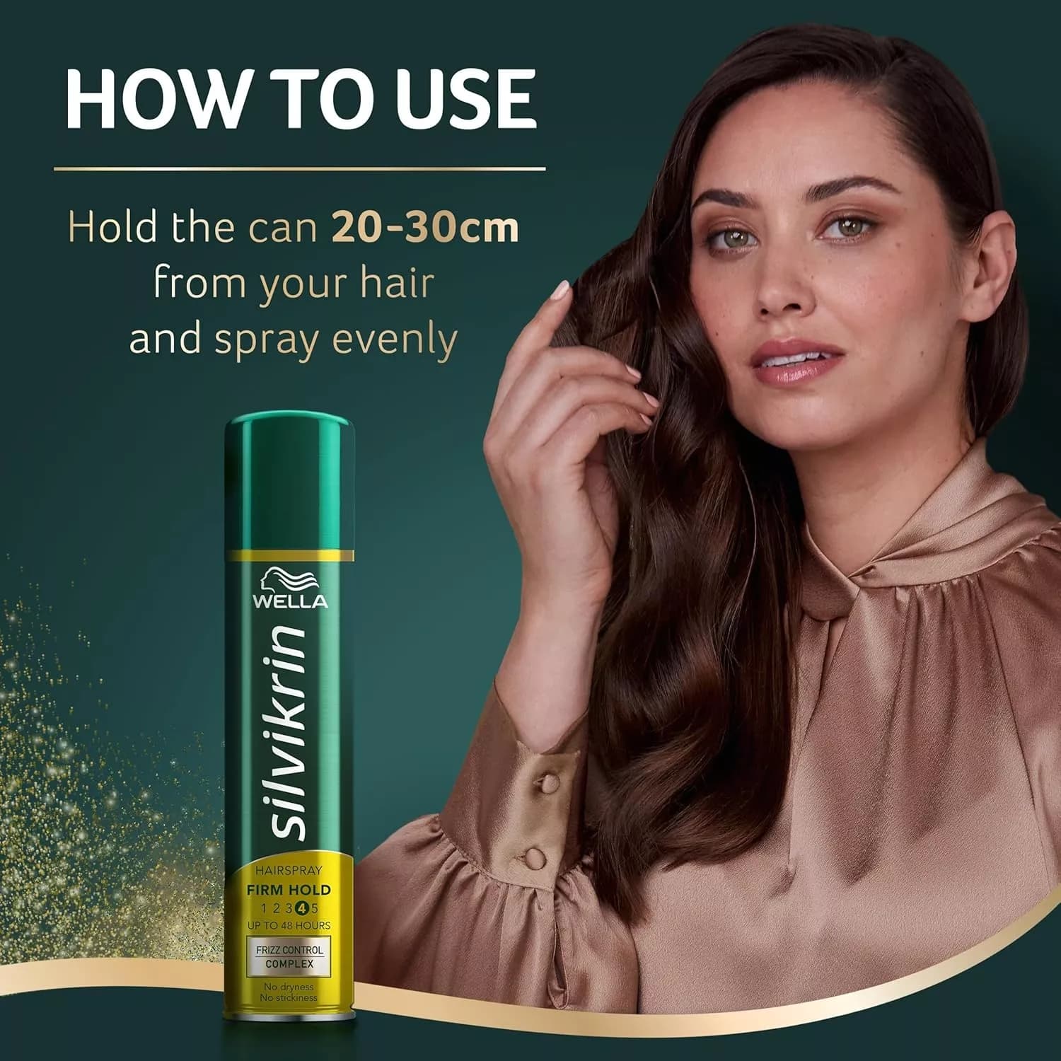 Wella Silvikrin Firm Hold Hairspray 250ml