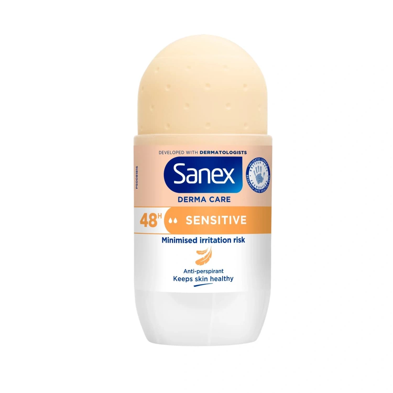 Sanex Dermo Sensitive Roll On Antiperspirant Deodorant 50ml