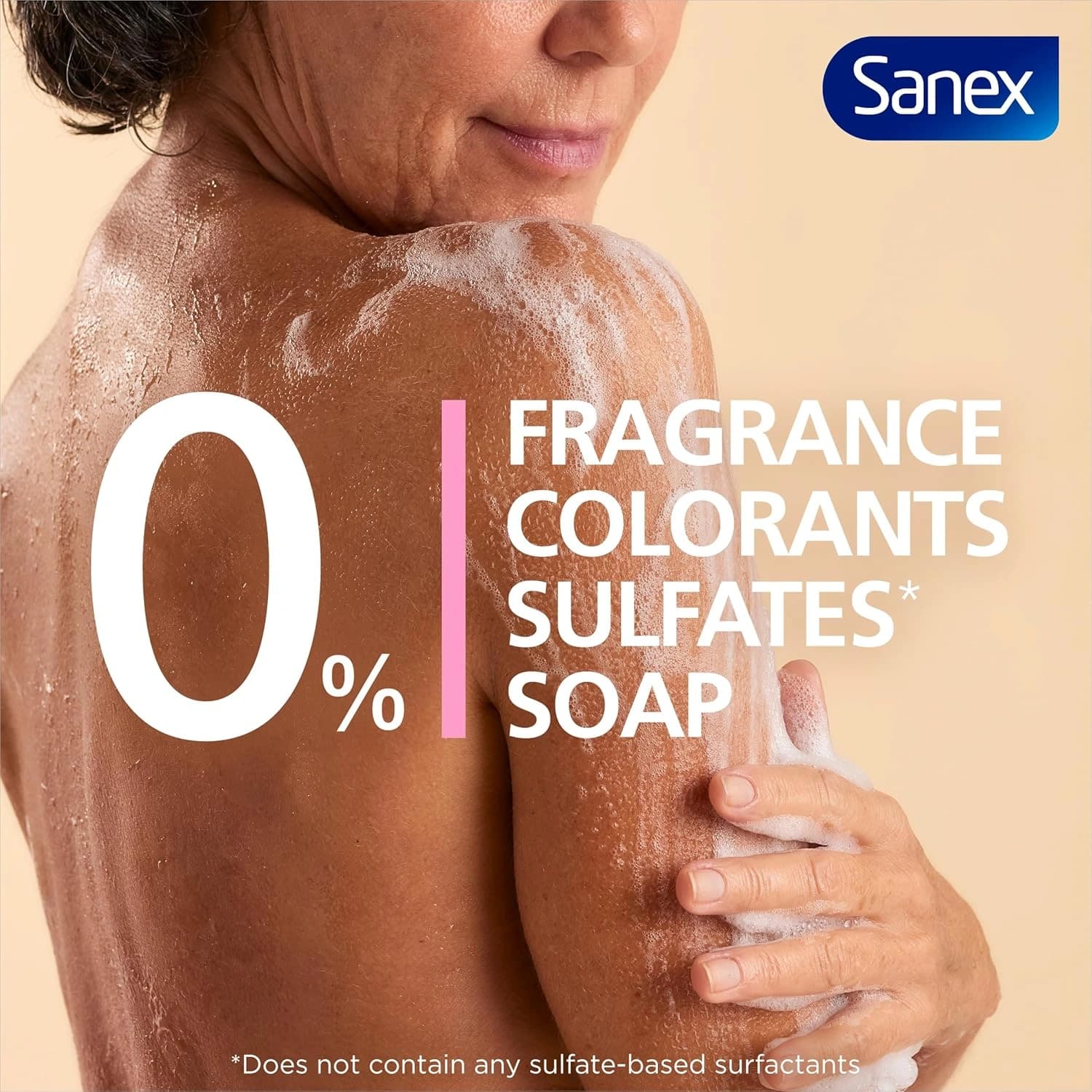 Sanex Zero% Hypoallergenic Sensitive Shower Gel 450ml
