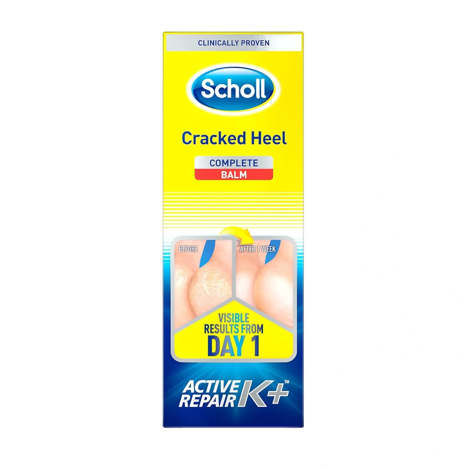 Scholl Cracked Heel Skin Repair Balm Cream 60ml