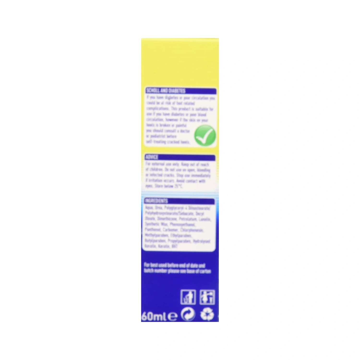 Scholl Cracked Heel Skin Repair Balm Cream 60ml