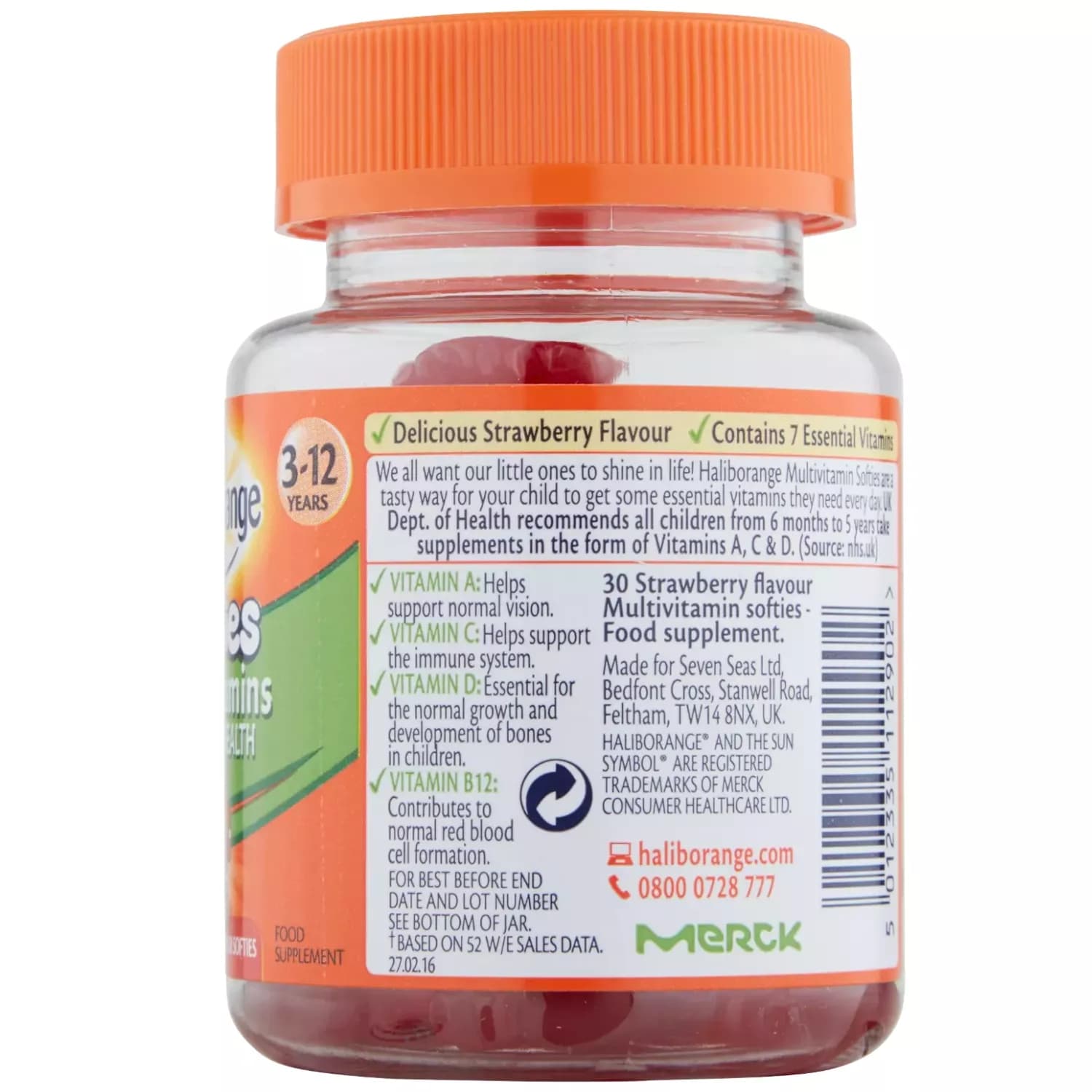 Haliborange Kids Multivitamin Fruit Softies 30s
