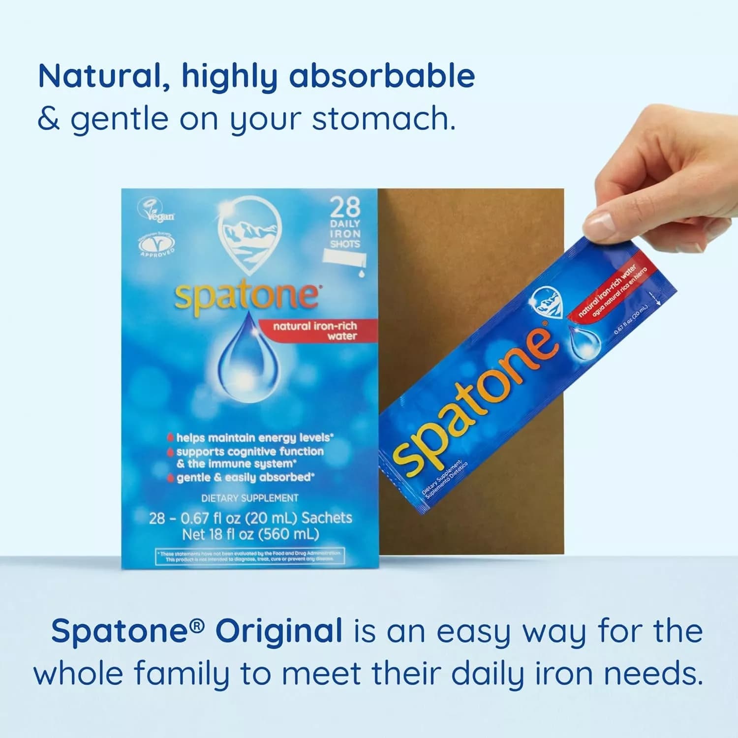 Spatone 100% Natural Iron Supplement (28 Sachets)