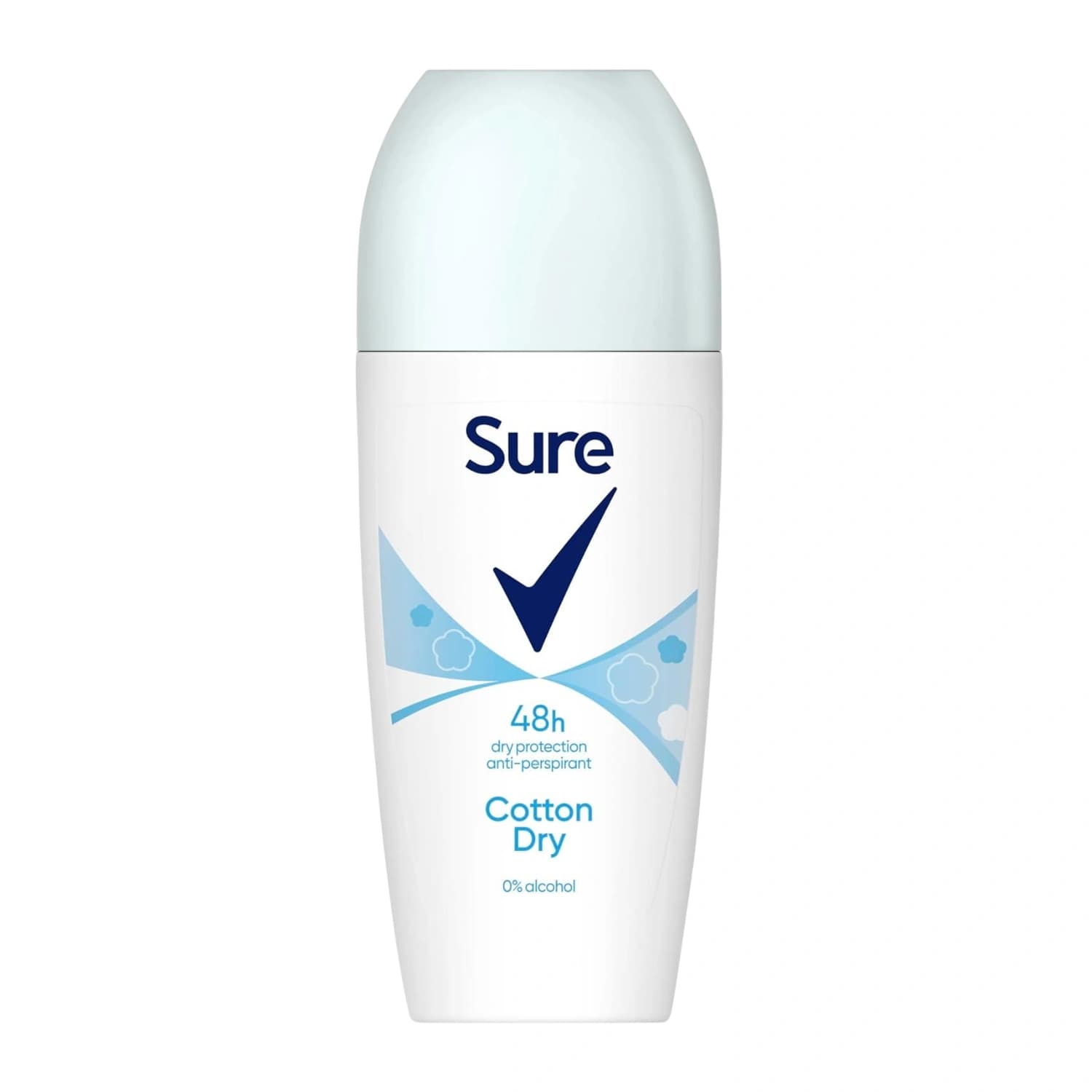 Sure Women Cotton Dry Antiperspirant Deodorant Roll On 50ml