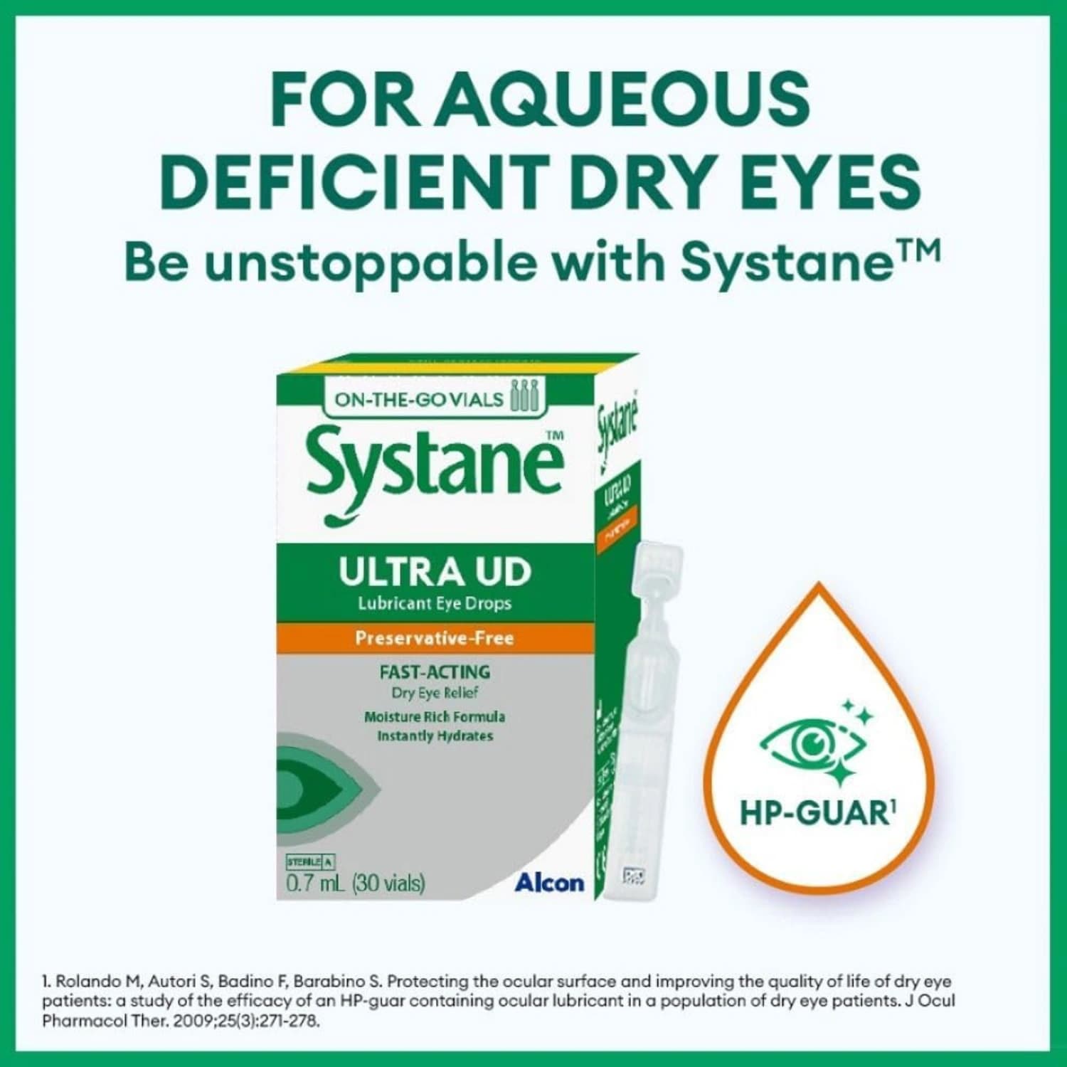 Systane Ultra UD Eye Drops 0.7ml x 30