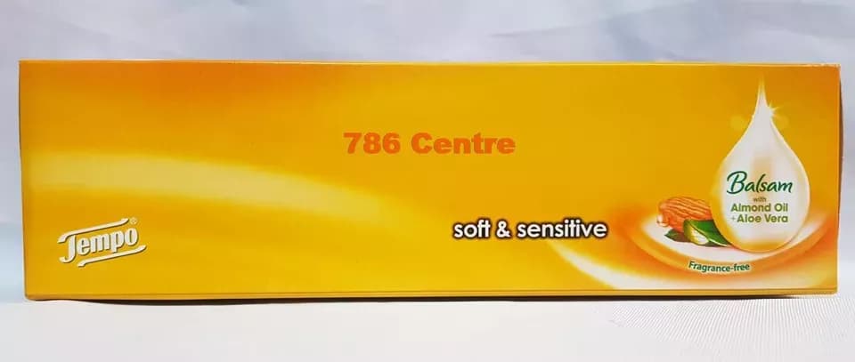 Tempo Plus Aloe Vera Regular Tissue - 80 Tissues