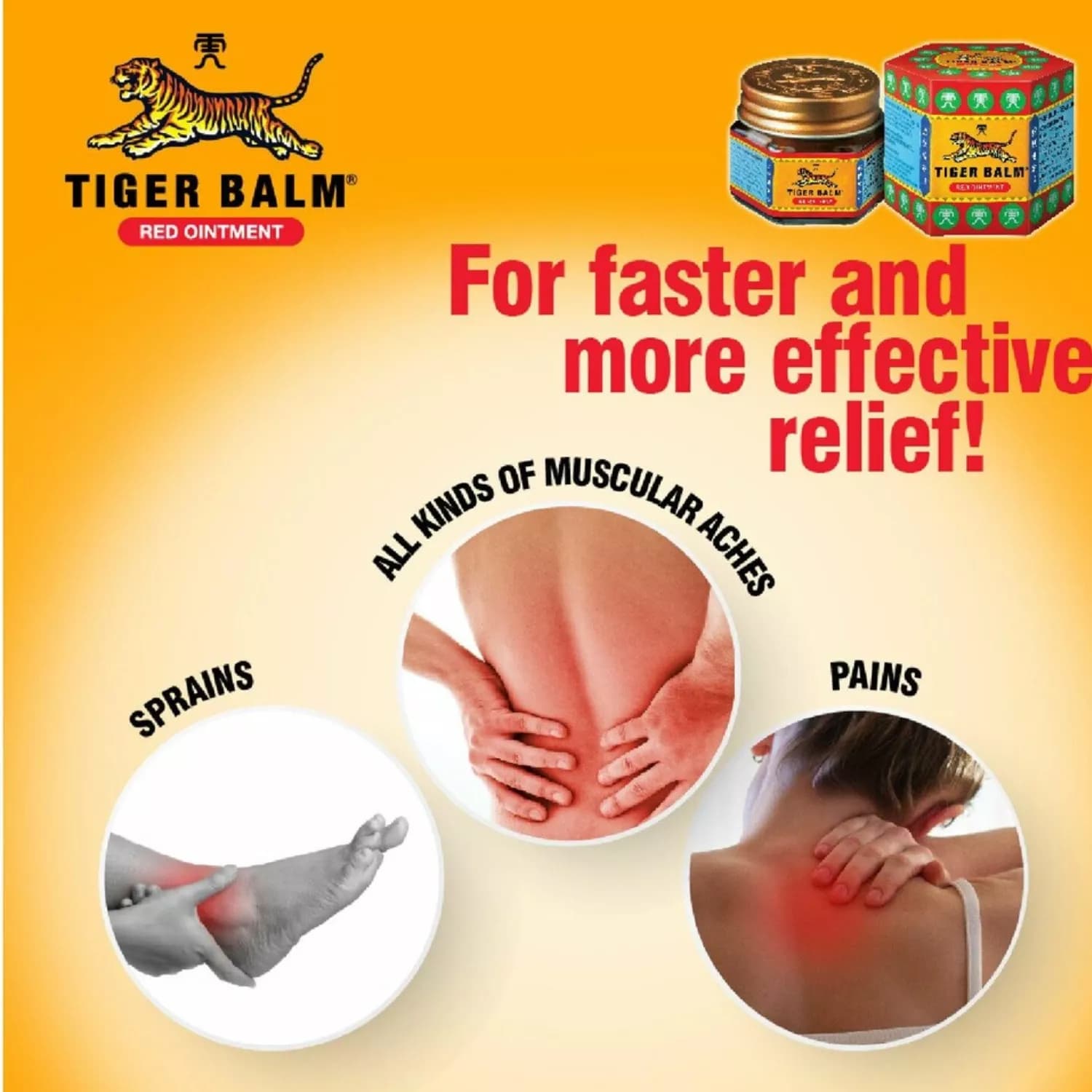 Tiger Balm Red Ointment 19g
