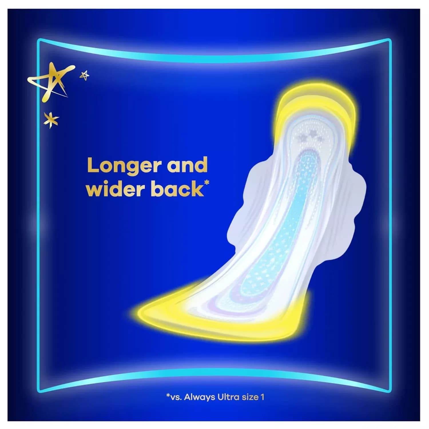 Always Ultra Sanitary Towels Secure Night Extra (Size 5) Wings X8 Pads