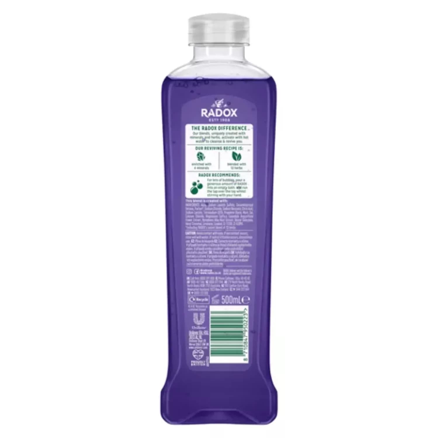 Radox Mineral Therapy Feel Relaxed Bath Soak 500ml