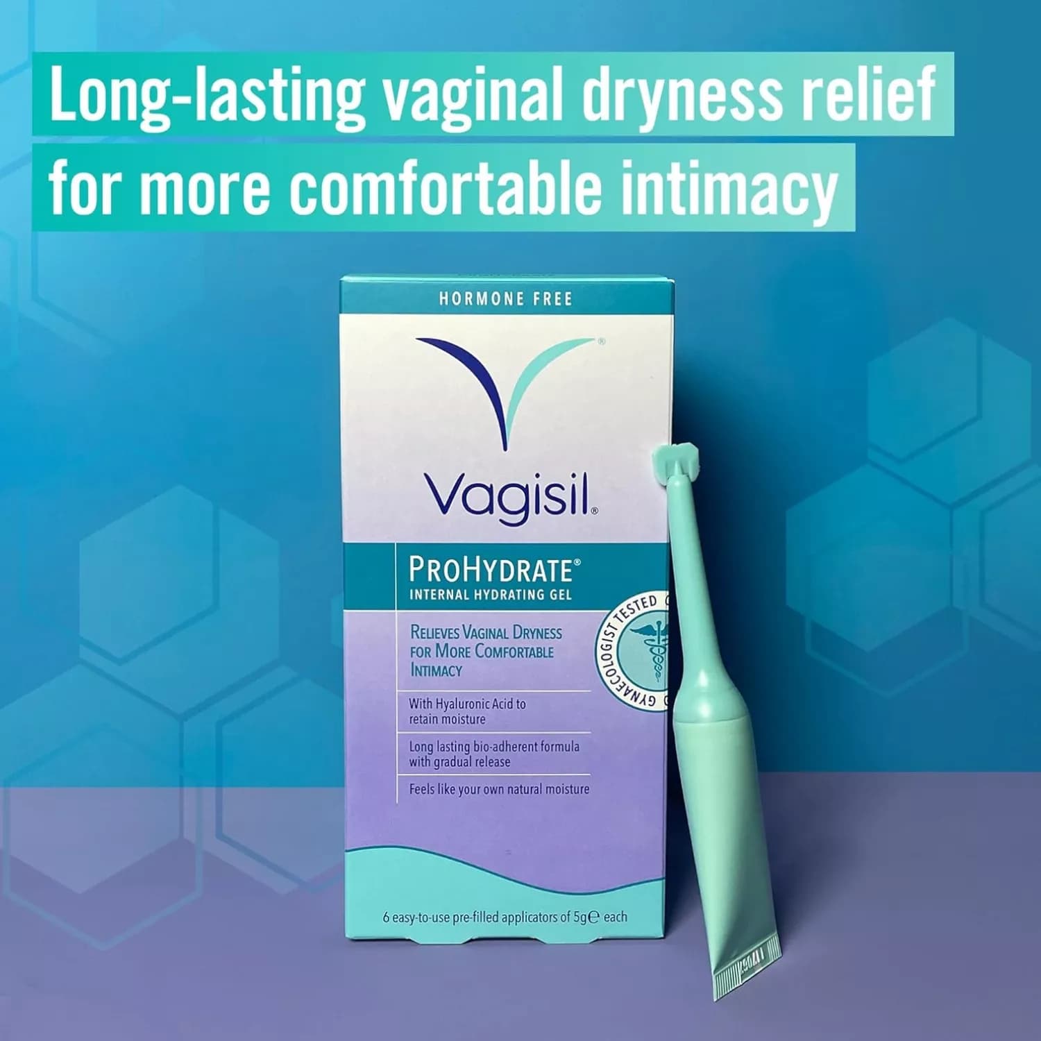 Vagisil ProHydrate Internal Hydrating Gel 5g - Pack 3