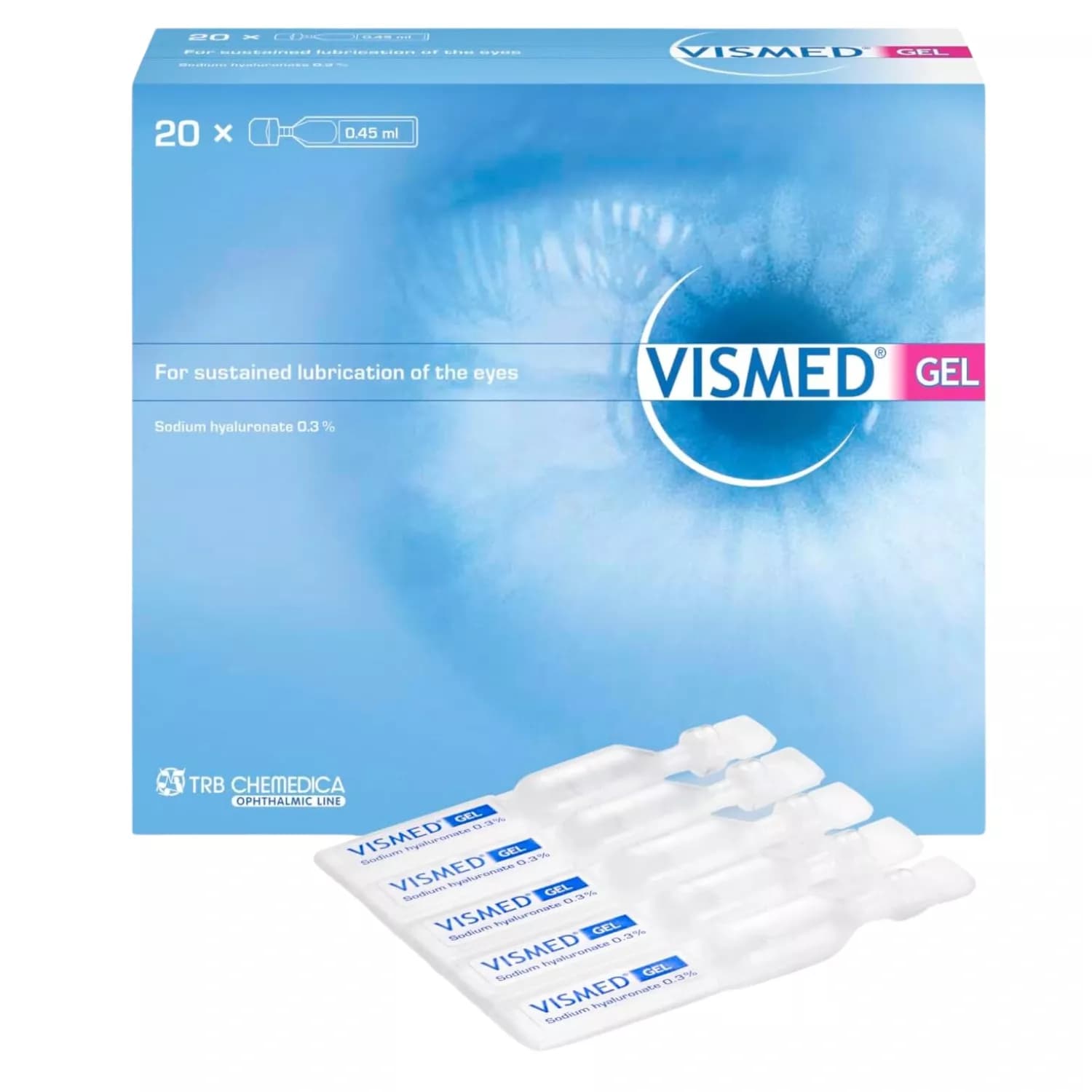 Vismed Lubricant Eye Drop 0.3Ml Sachets