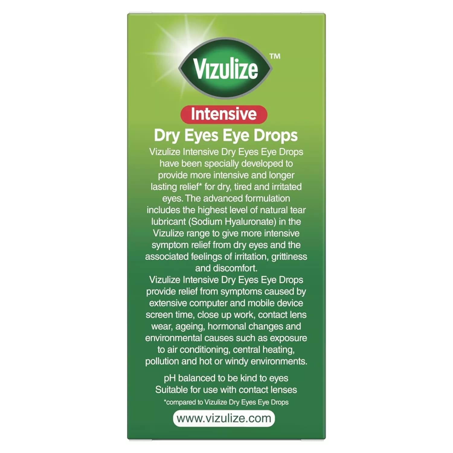 Vizulize Intensive Dry Eye Drop 10ml