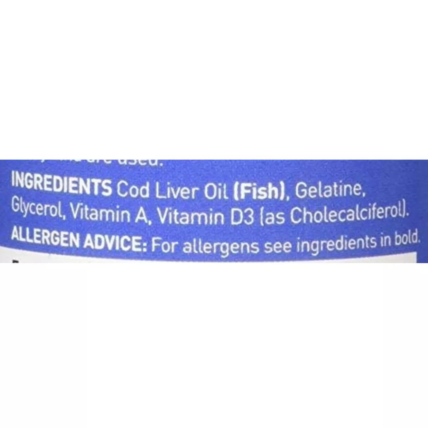 Valupak Cod Liver Oil Capsules High Strength 1000mg 3 x 30 Capsules
