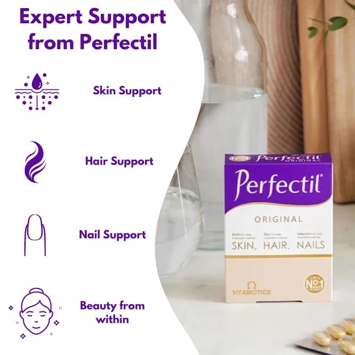 Vitabiotics Perfectil Original Skin, Hair, Nails Supplement 30 Tablets